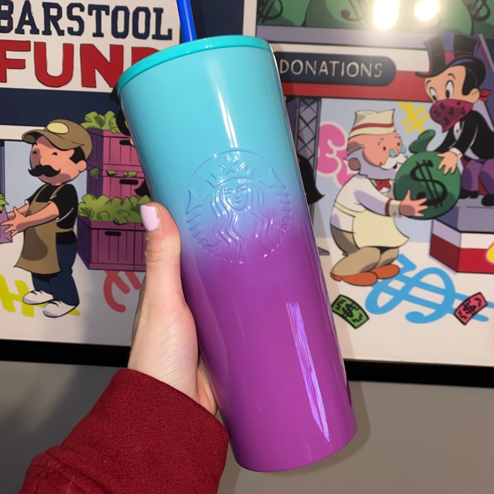 Ombré Stainless Steel Starbucks Tumbler SOLD
